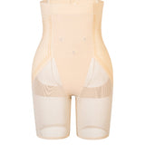 Seamless Mesh Breathable Compression Boyshorts Tummy Control Thigh Slimmer Shapewear Shorts