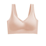 Seamless Full up back Buckle Sports Yoga Bra Underwear