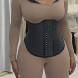 Latex Waist Trainer 25 Steel Bone Binders Corset Girdles Colombian Slimming Belt