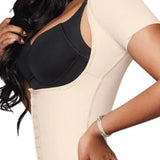 Sorelyne® Women Compression Waist Trainer Tank tops Under Bust with Short Sleeves