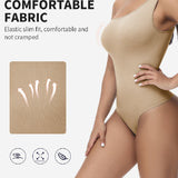 Sorelyne® Sexy Ribbed One Shoulder Sleeveless Tank Top Tight Stretch Bodysuit