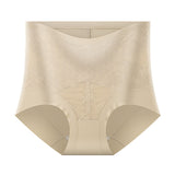 High Waist Floral Lace Tummy Control Shaping Panties