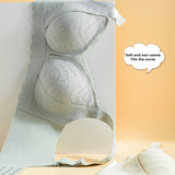 Soft Lace Wireless Full Coverage Minimizer Bra with Wide Straps