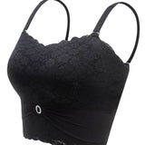 Sexy Push up Non Slip Wire Free Bra with Removable Shoulder Strap