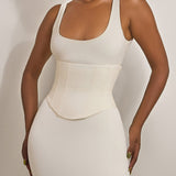 Hourglass Figure Body Shaper The Corset Maxi Dress Two-Piece Set