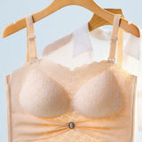 Sexy Push up Non Slip Wire Free Bra with Removable Shoulder Strap