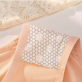Sexy Ice Silk Lace High Waist Tummy Control Panties