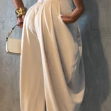 Sorelyne® Leisure High Waisted Pleated Wide Leg Harem Pants