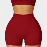 Core High-Waist Casual Style Hot Shorts Belly Wrap Tight Slim Outdoor Running Fitness Yoga Shorts
