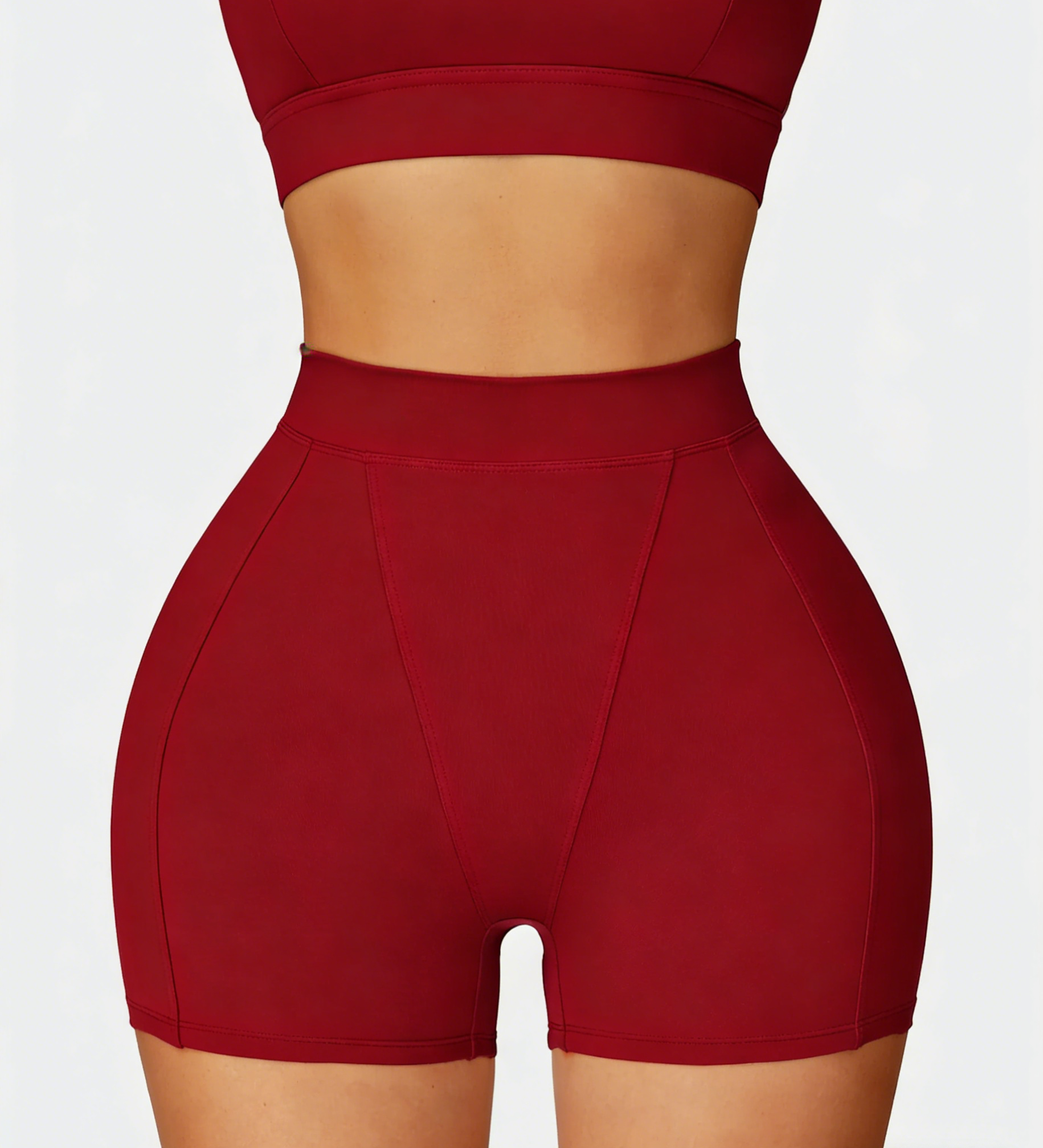 Core High-Waist Casual Style Hot Shorts Belly Wrap Tight Slim Outdoor Running Fitness Yoga Shorts