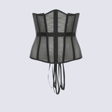 Waist Cincher Corset Back Lace Up Tummy Control Waist Trainer
