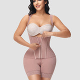 Sorelyne® High compression Front Zipper Mid Thigh Shapewear