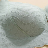 Soft Lace Wireless Full Coverage Minimizer Bra with Wide Straps