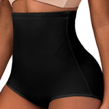 High Waist Compression Mesh Patchwork Tummy Control Panties