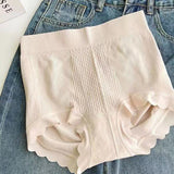 High Waist Tummy Tuck Cotton Antibacterial Bottom Seamless Underwear