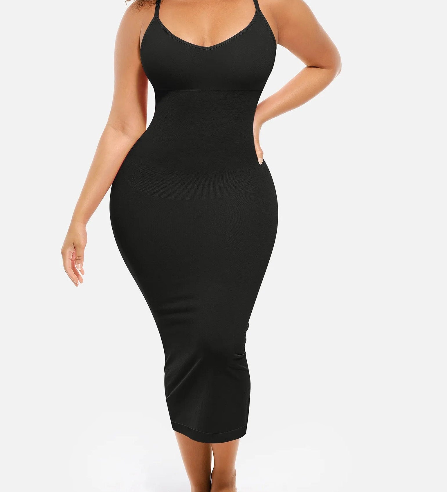 Seamless V-neck Everyday Sculpt Maxi Dress