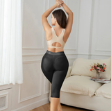 Sorelyne® Slimming Tummy Control Panties Knee Length Thigh Shaping Leggings Beige