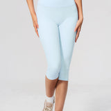 High Waist Tummy Control Butt Lifting Capri Yoga Leggings