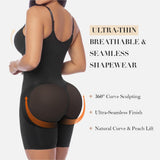Seamless Sculpt Mid-Thigh Zipper Bodysuit