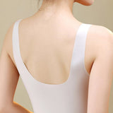 Contrasting Colors Seamless Wire Free Push Up Sleep Bra