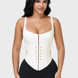 Adjustable Strap Front Hook Hourglass Corset