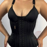 Girdles Colombianas Lace Trimmed Underwire Corset Tummy Control Waist Trainer