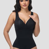 Sorelyne® Wide Straps V Neck Tummy Tuck Shapewear Bodysuit