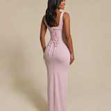 Hourglass Figure Body Shaper The Corset Maxi Dress Two-Piece Set