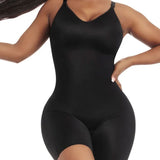 Seamless Tummy Control Shapewear Bodysuit With Built In Bra