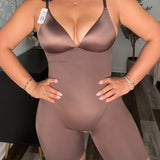 Seamless Soft Control Bodysuit with Cups Waist Snatching Shapewear