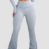 Ballet Ruffled Flare Leggings