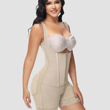 Sorelyne® High compression Front Zipper Mid Thigh Shapewear