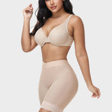 High Waist Seamless Mesh Butt Lifting Shaper Shorts