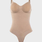 Seamless Tummy Control Sliming Shaping Thong Bodysuit