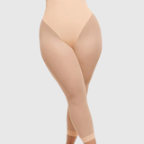 Seamless Tummy Control Butt-Lifting Shaping Mesh Capri Leggings