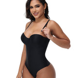 Sorelyne® Soft Cup Triangle Bodysuit Tummy Control 2-in-1 Shapewear for Women