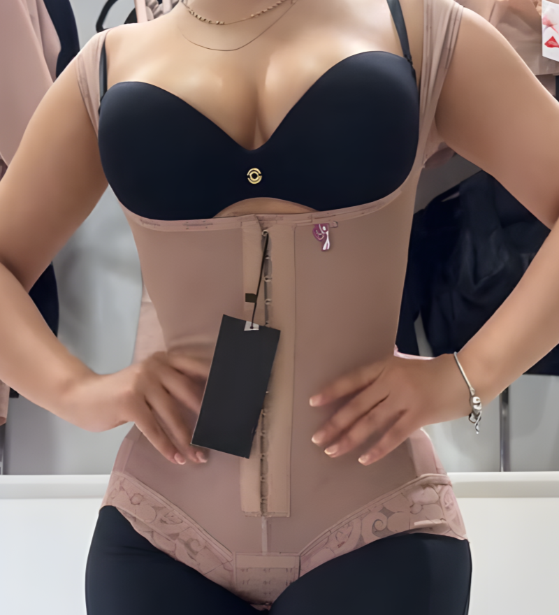 Open Bust Tummy Control Girdles Colombianas Butt Lift Body Shaper