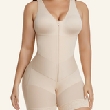 V-shape Shaping Stretch Band Tummy Control Full Body Zipper Shaper