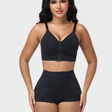 Black Lace High Waist Butt Lifting Shaping Underwear Shorts