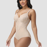 Sorelyne® Sexy Lace Floral Hip Lift Shapewear Bodysuit