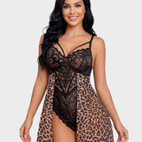 Lace Bodysuit Sexy Nighty Mesh Sleepwear
