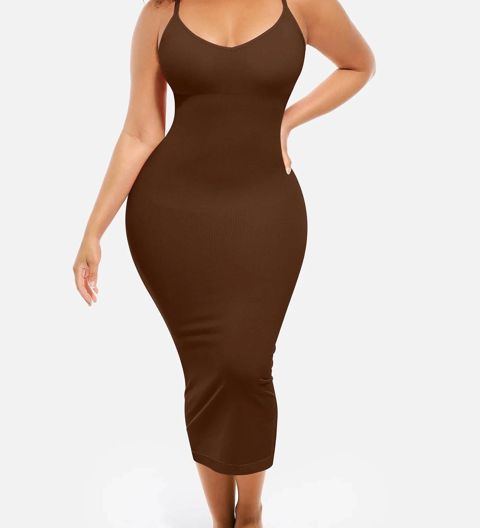 Seamless V-neck Everyday Sculpt Maxi Dress