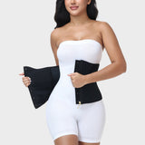 High Compression Front Zipper Multi Hooks Tummy Control  Waist Trainer