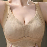 Large Size Thin Seamless Wireless Anti Sagging Bra