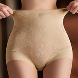 High Waist Floral Lace Tummy Control Shaping Panties