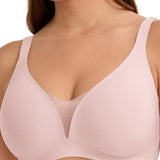 Women's Deep V Seamless Push Up Wire Free Comfort Bra