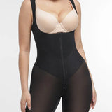 Girdles Colombianas Front Zipper Open Bust Full Body Shaper