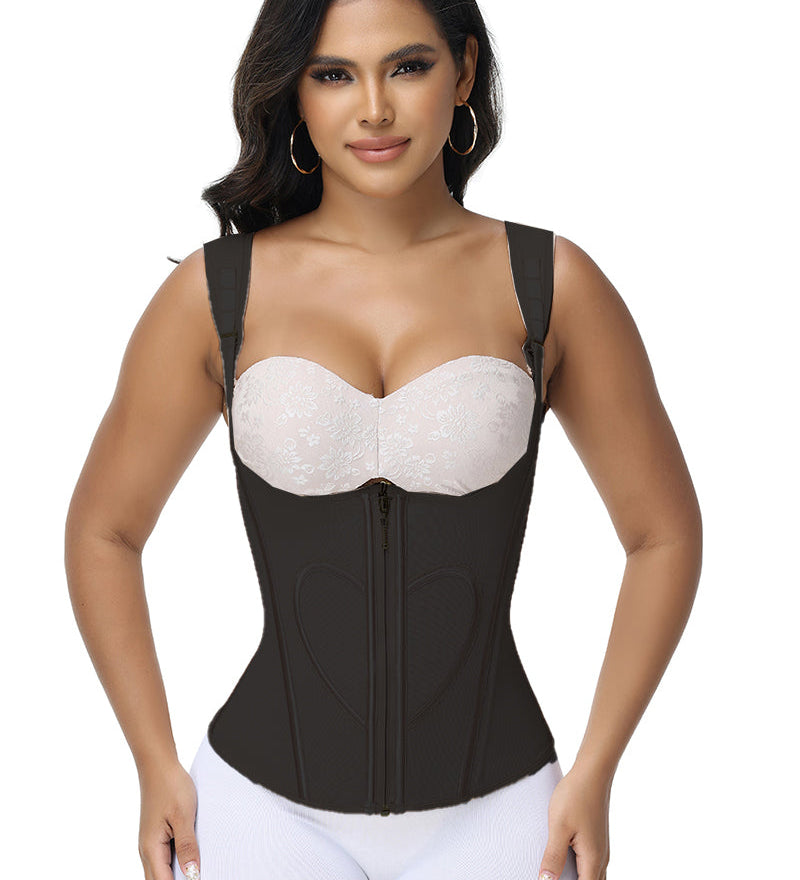 Sorelyne® Girdles Colombianas Heart Pattern Tank Top Waist Trainer