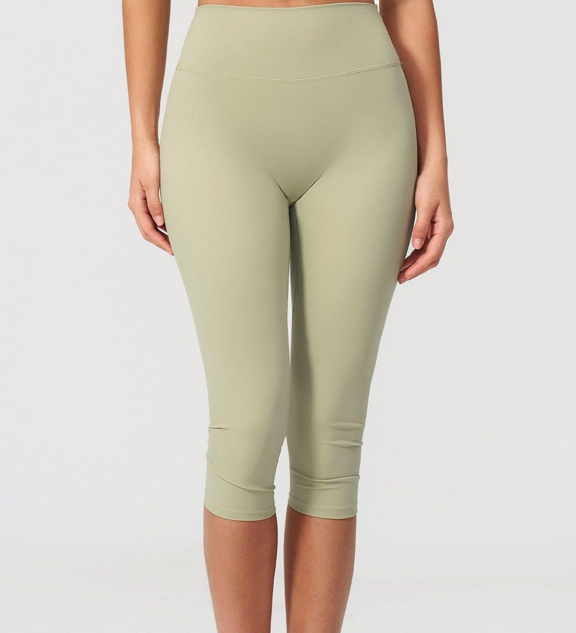 High Waist Tummy Control Butt Lifting Capri Yoga Leggings