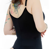 Sorelyne® High Compression Thong Body Shaper Deep V-Neck Hook And Eye Closure Shapewear